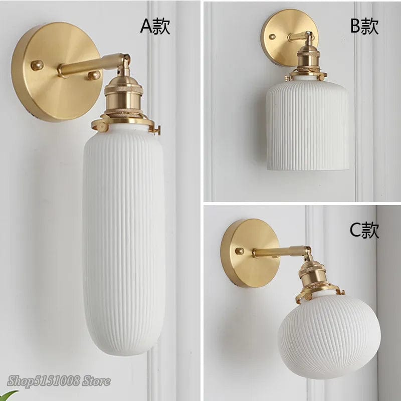 Applique murale LED nordique en céramique design | Marco Lucetti