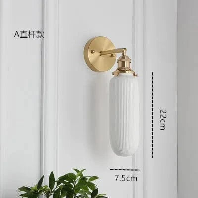 Applique murale LED nordique en céramique design | Marco Lucetti Modèle A