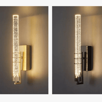 Applique murale LED nordique en cristal - Éclat Brillant | Marco Lucetti