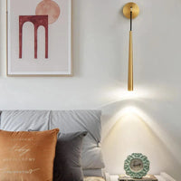 Applique Murale LED Nordique en Cuivre - Hauteur Réglable - Montage en Surface | Marco Lucetti