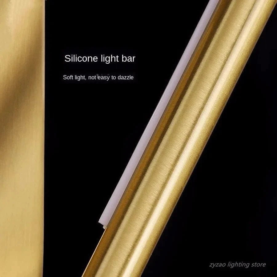 Applique murale LED nordique en cuivre pour décoration intérieure | Marco Lucetti