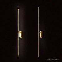 Applique murale LED nordique en cuivre pour décoration intérieure | Marco Lucetti