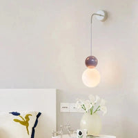 Applique murale LED nordique en résine Macaron - Collection Lumina | Marco Lucetti