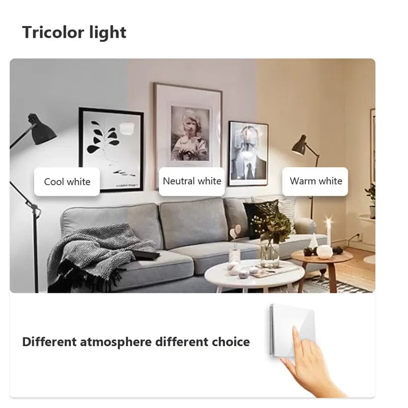 Applique Murale LED Nordique en Verre avec Interrupteur - Ventes Directes d'Usine | Marco Lucetti