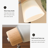 Applique murale LED nordique en verre "Lumière boréale" | Marco Lucetti