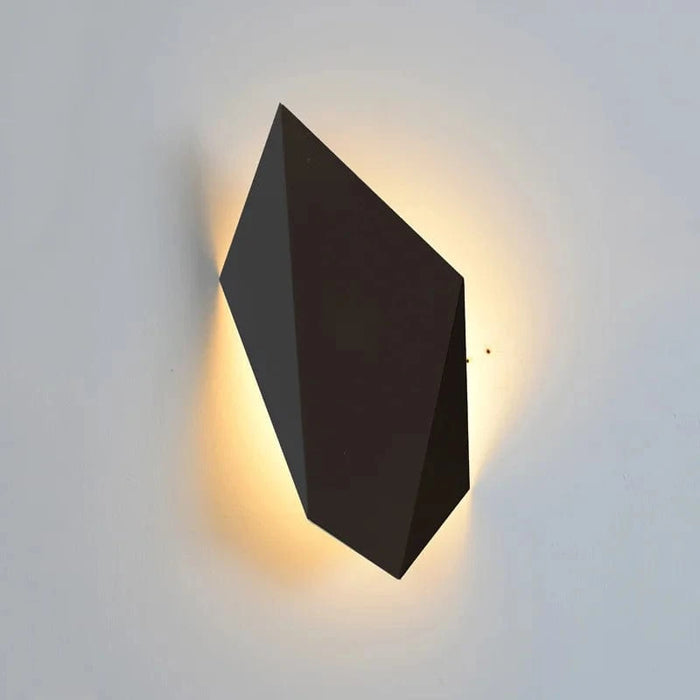 Applique Murale LED Nordique Imitation Pierre de Bois pour Hôtel Chic | Marco Lucetti