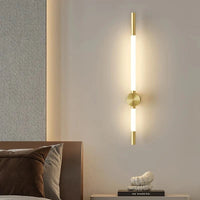 Applique murale LED nordique longue minimaliste pour hôtel de luxe | Marco Lucetti