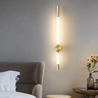Applique murale LED nordique longue minimaliste pour hôtel de luxe | Marco Lucetti