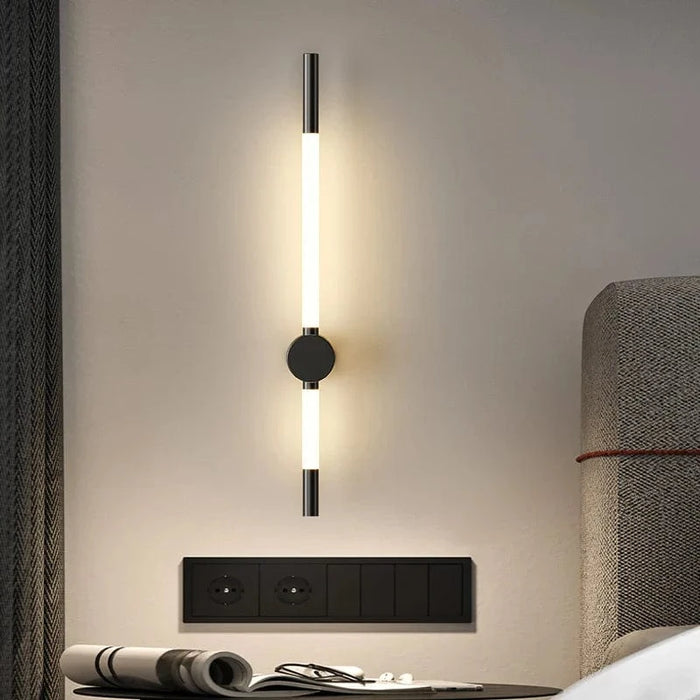 Applique murale LED nordique longue minimaliste pour hôtel de luxe | Marco Lucetti