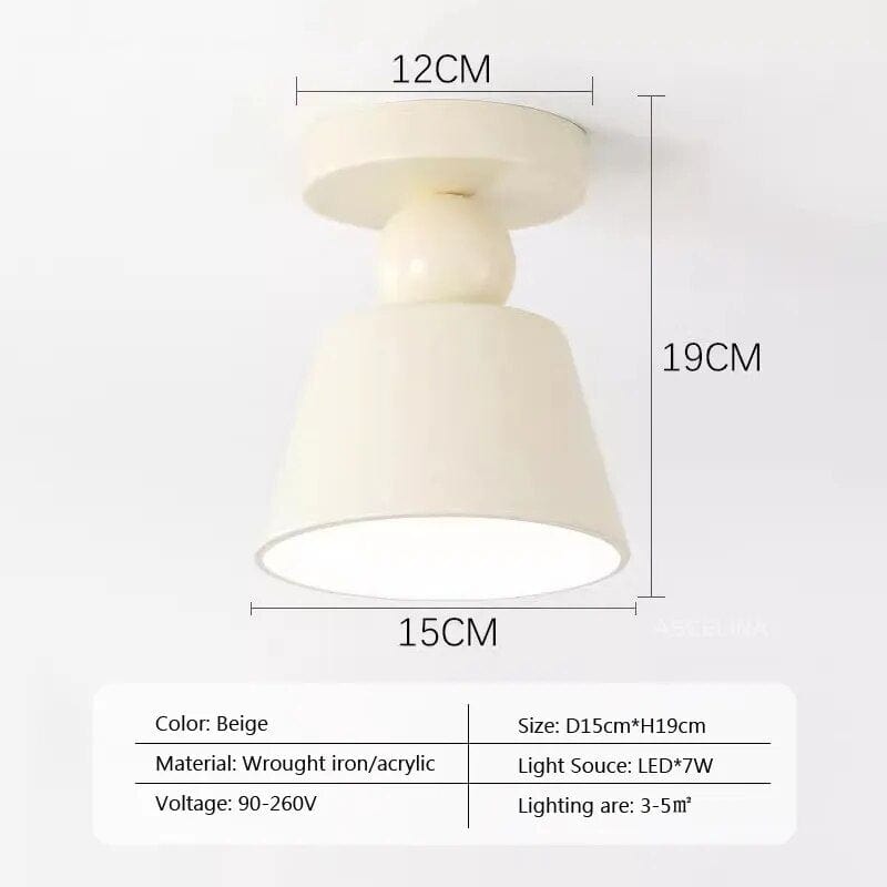 Applique Murale LED Nordique Macaron | Marco Lucetti Blanc / Sans ampoule