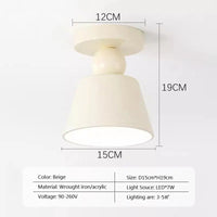 Applique Murale LED Nordique Macaron | Marco Lucetti Blanc / Sans ampoule