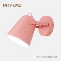 Applique Murale LED Nordique Macaron Phyval pour Chevet | Marco Lucetti Rose