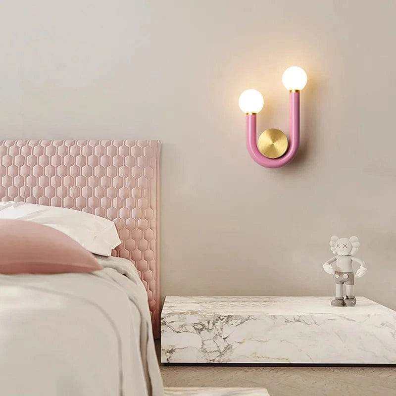 Applique murale LED nordique minimaliste U-Light | Marco Lucetti