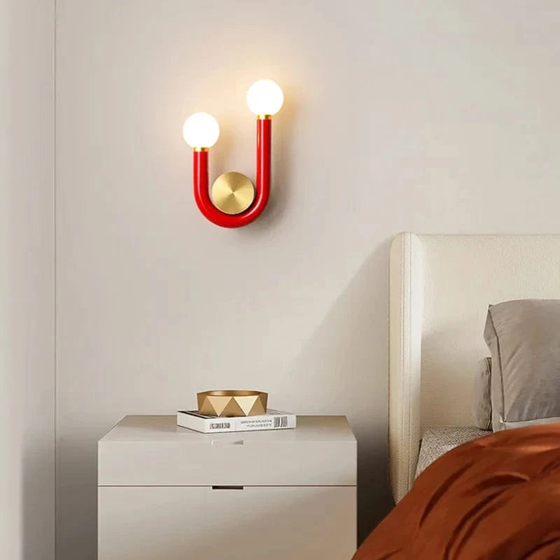 Applique murale LED nordique minimaliste U-Light | Marco Lucetti