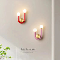 Applique murale LED nordique minimaliste U-Light | Marco Lucetti