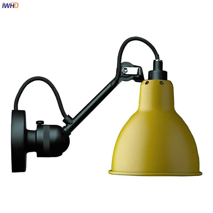 Applique Murale LED Nordique Moderne Ajustable IWHD Wandlamp Luminaria