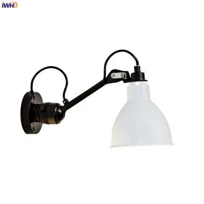 Applique Murale LED Nordique Moderne Ajustable IWHD Wandlamp Luminaria | Marco Lucetti BLANC