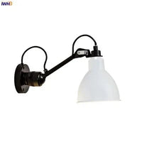Applique Murale LED Nordique Moderne Ajustable IWHD Wandlamp Luminaria | Marco Lucetti BLANC