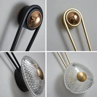Applique murale LED Nordique Moderne Dorée - Décoration d'Intérieur | Marco Lucetti