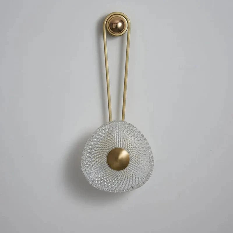Applique murale LED Nordique Moderne Dorée - Décoration d'Intérieur | Marco Lucetti