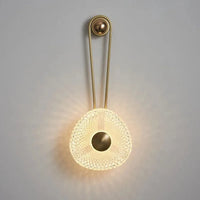 Applique murale LED Nordique Moderne Dorée - Décoration d'Intérieur | Marco Lucetti