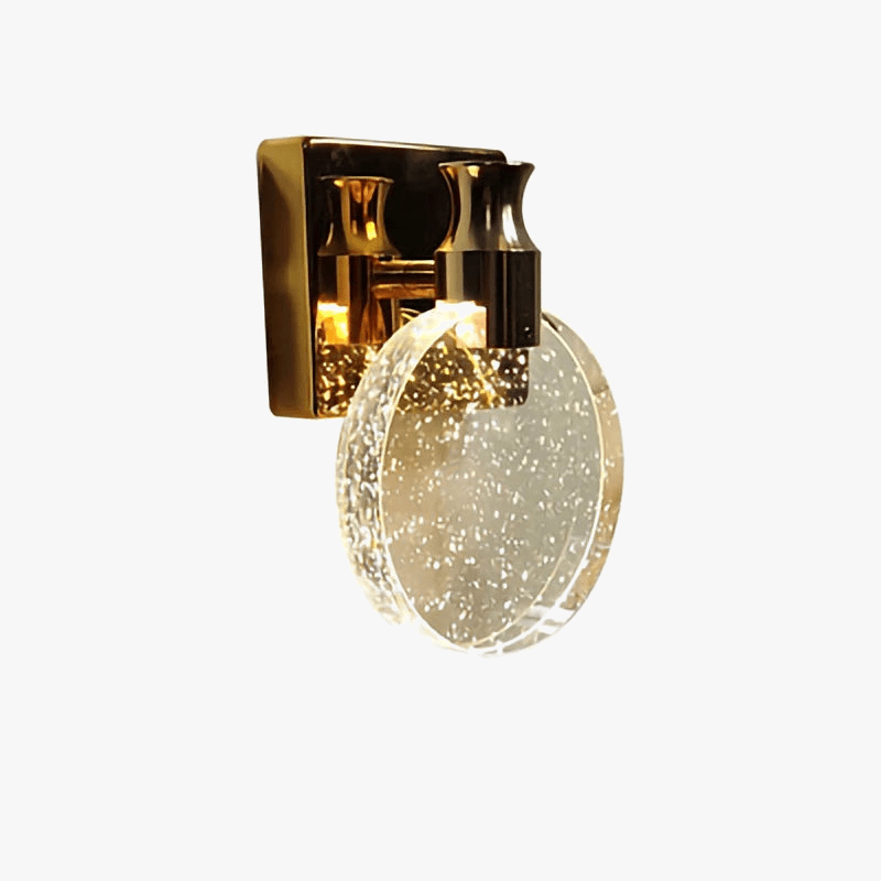 Applique murale LED nordique moderne en cristal - Luminis Design | Marco Lucetti