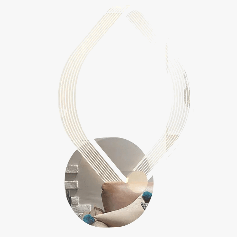 Applique murale LED nordique moderne et élégante | Marco Lucetti