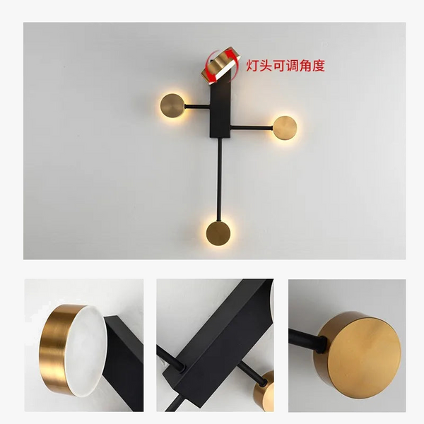 Applique murale LED - Style nordique moderne et minimaliste