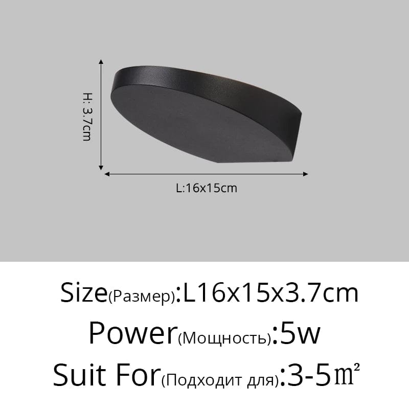 Applique Murale LED Nordique Moderne Idéale pour Hôtel, Allée et Escaliers | Marco Lucetti