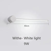 Applique murale LED nordique moderne - Intérieur Design | Marco Lucetti Lumière blanche et blanche / CHINE / 9W