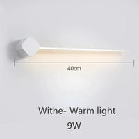 Applique murale LED nordique moderne - Intérieur Design | Marco Lucetti Lumière blanche et chaude / CHINE / 9W