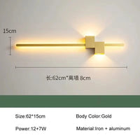 Applique murale LED nordique moderne - Luminaire décoratif en surface | Marco Lucetti