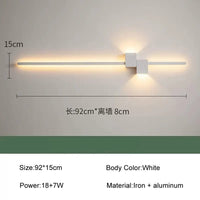 Applique murale LED nordique moderne - Luminaire décoratif en surface | Marco Lucetti