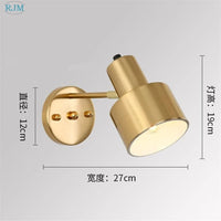 Applique Murale LED Nordique Moderne | Marco Lucetti Or