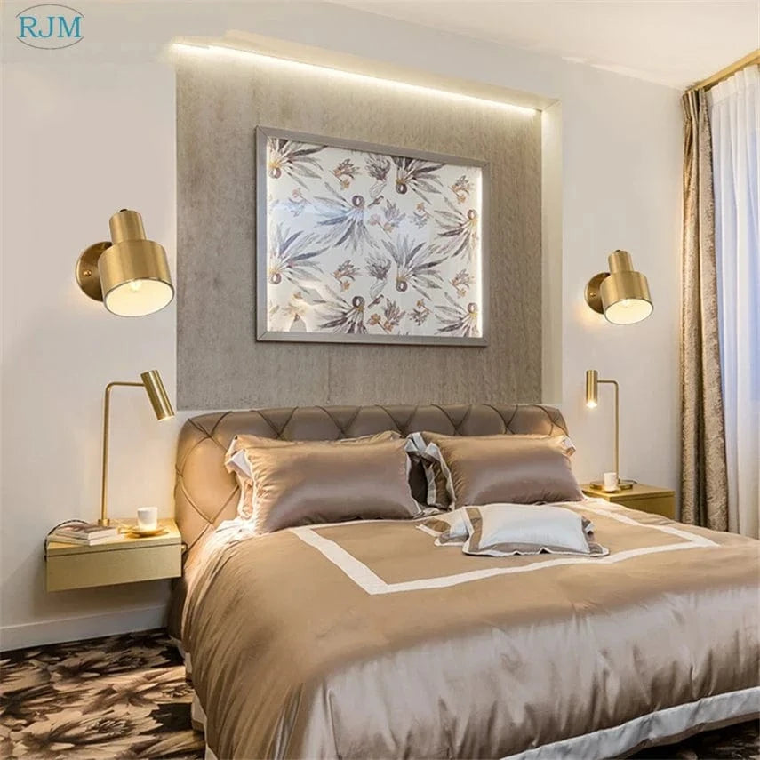 Applique Murale LED Nordique Moderne | Marco Lucetti Or