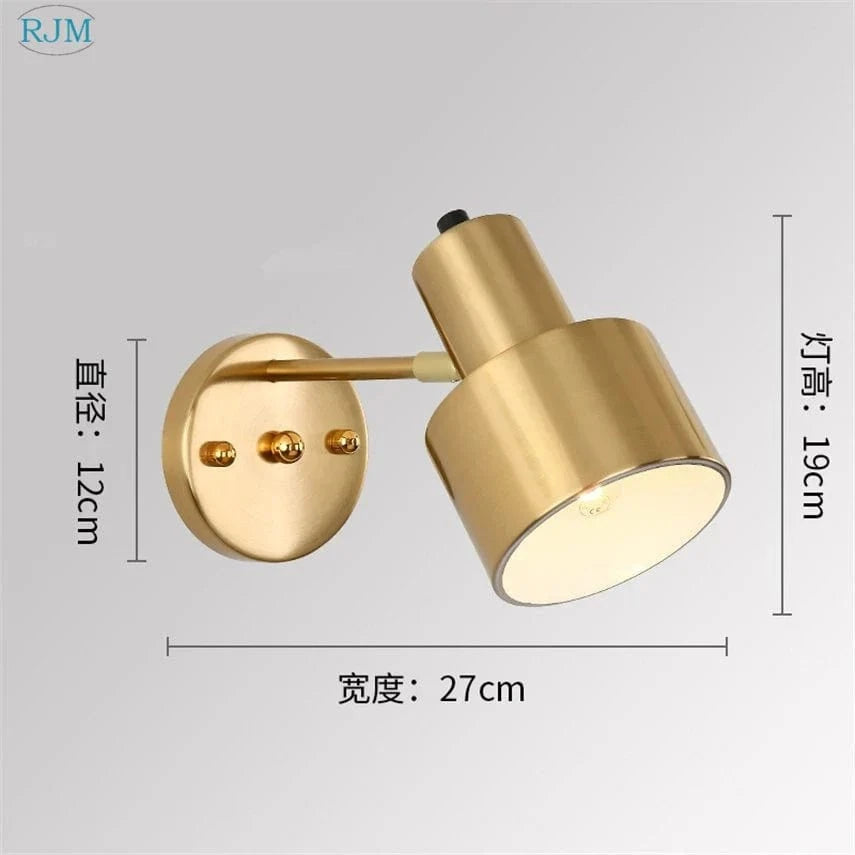 Applique Murale LED Nordique Moderne | Marco Lucetti Or