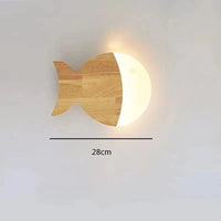 Applique Murale LED Nordique Moderne | Marco Lucetti Poisson D28 / Lumière blanche