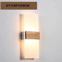 Applique Murale LED Nordique Moderne | Marco Lucetti Rectangulaire D11 / Lumière blanche