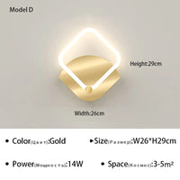 Applique Murale LED Nordique Moderne Rond | Marco Lucetti