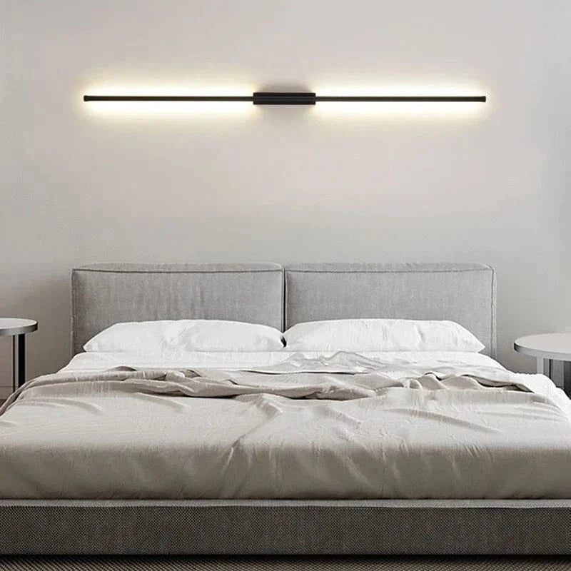 Applique murale LED Nordique Noir pour Chambre et Salon - Luminaires d'Intérieur Home Decor - AC110-220V | Marco Lucetti