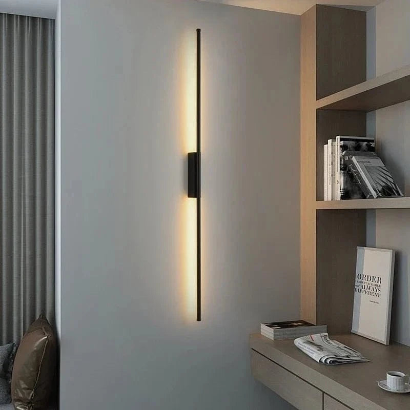 Applique murale LED Nordique Noir pour Chambre et Salon - Luminaires d'Intérieur Home Decor - AC110-220V | Marco Lucetti