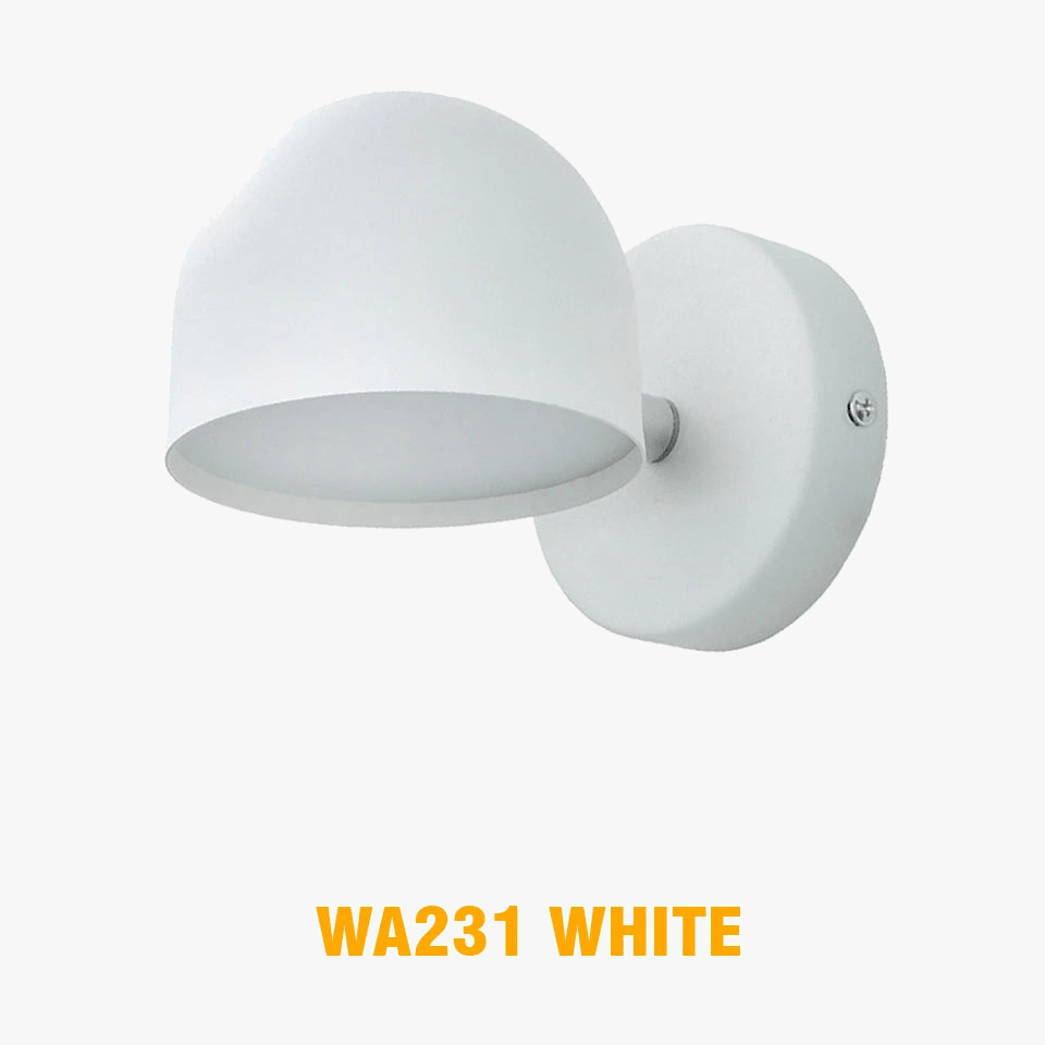 Applique murale LED nordique pour intérieur avec interrupteur - Design élégant pour hôtel, chambre et chevet | Marco Lucetti