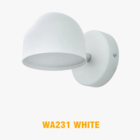 Applique murale LED nordique pour intérieur avec interrupteur - Design élégant pour hôtel, chambre et chevet | Marco Lucetti