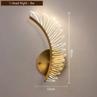 Applique Murale LED Nordique pour une Décoration Intérieure Chic | Marco Lucetti Modèle B / CHINE / Lumière trichromatique | 8-16W