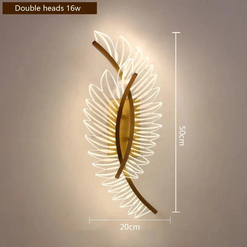Applique Murale LED Nordique pour une Décoration Intérieure Chic | Marco Lucetti Modèle C / CHINE / Lumière trichromatique | 8-16W