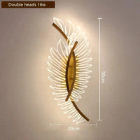 Applique Murale LED Nordique pour une Décoration Intérieure Chic | Marco Lucetti Modèle C / CHINE / Lumière trichromatique | 8-16W