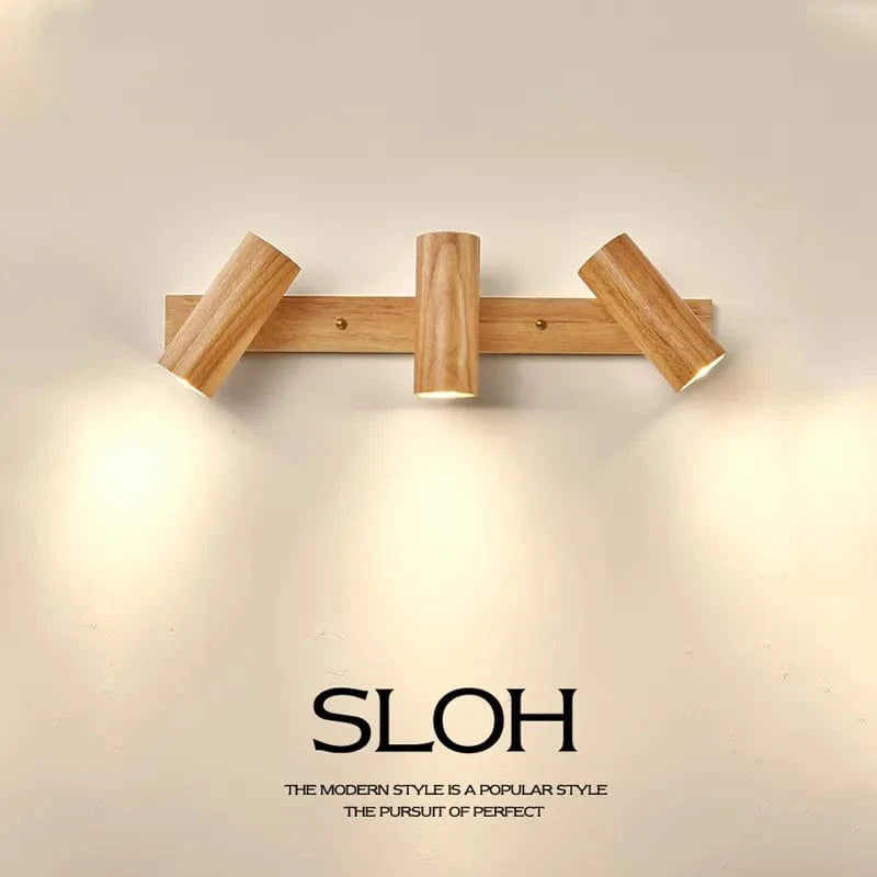 Applique murale LED nordique rétro rotative - Design Lumineux | Marco Lucetti