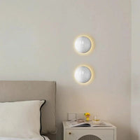 Applique murale LED nordique ronde en métal - Décoration intérieure chic | Marco Lucetti