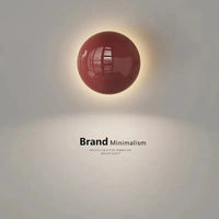 Applique murale LED nordique ronde en métal - Décoration intérieure chic | Marco Lucetti