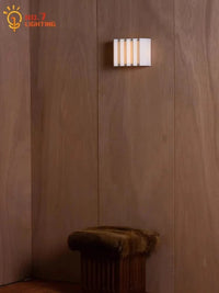 Applique Murale LED Nordique Wabi-Sabi Atmosphère Tissu Art Décoratif | Marco Lucetti